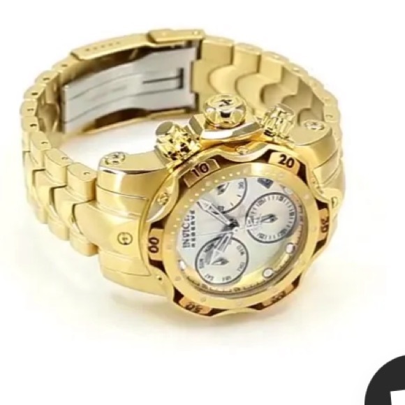 Invicta Reserve Venom Women's Watch w/ Metal, Mother of Pearl & Oyster Dial - Picture 3 of 8